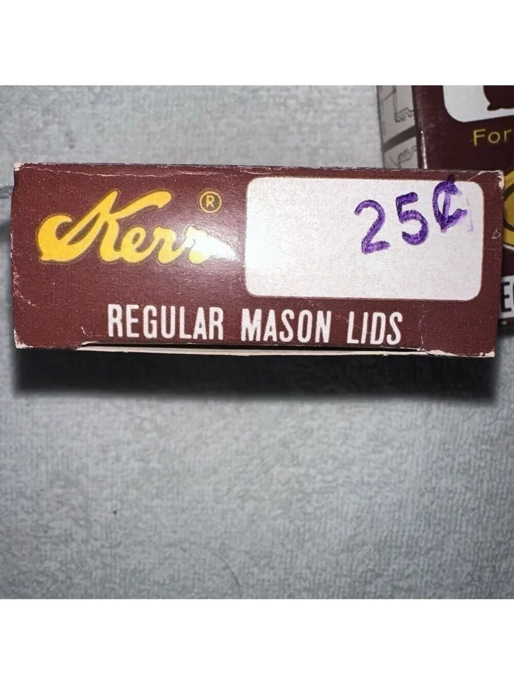 NOS Vintage  Kerr Canning Lid Regular Mouth Mason Jar Set of 3 Boxes